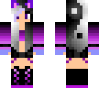 purple ying yang gurl