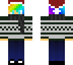 rainbow winter boy