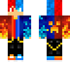 red blue fire creeper boy