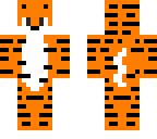 3d orange tiger