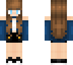 anime blue girl
