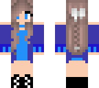 blue choker