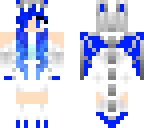 blue dragon girl