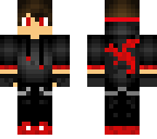 cool red boy dragon
