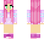 pink haired girl