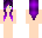 purple girly skin base