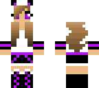 purple panda girl