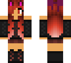 red cat girl