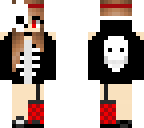 skeleton girl