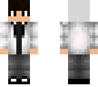 teen boy white jacket