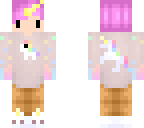 theis pink hair