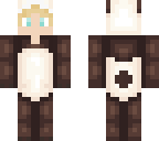 blonde panda