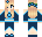 blue party girl