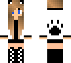 cat girl black
