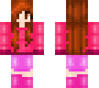 cute magenta girl