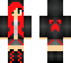 fire demon girl