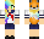 fox girl school clothes