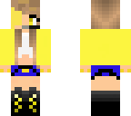 golden gamer girl-new hair-