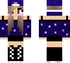 hipster galaxy girl