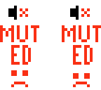 muted