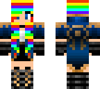 rainbow guard girl edited