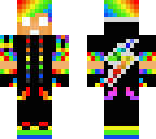 rainbow herobrine