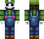 sans halloween costume luigi
