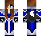 worrior wolf blue