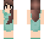 aqua dress