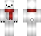 bear with a scarf