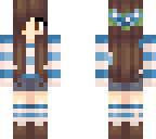 blue girl