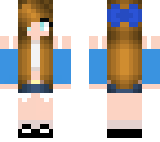 blue girl
