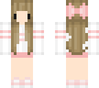 chibi pink girl