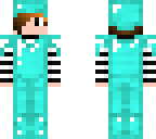 fake diamond armor boy