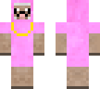 gold chain pinksheep