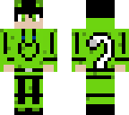 green cat man