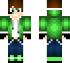 green cool boy patch