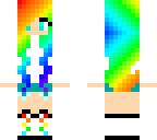 rainbow girl
