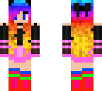 rainbow girl