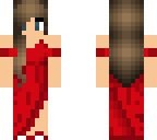 red dress
