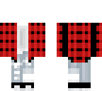 red plaid clothing base
