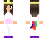 unicorn girl my main skin
