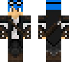blue haired steampunk guy