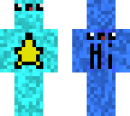 blue man