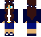 dark blue girl