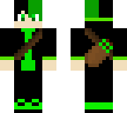 green and black