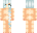 long light blue hair base