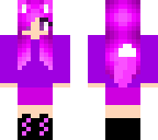 purple wolf girl