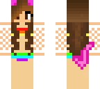 rainbow bathing suit