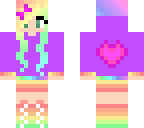 rainbow girl